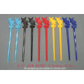 4.5" Jack Astor′s Donkey Picks Plastic Picks Fruits Picks